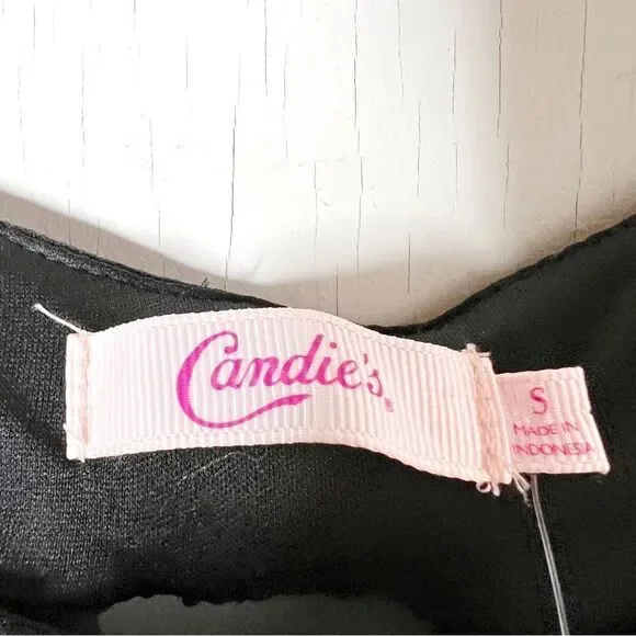 Candies Fit N Flare Bow Back Dress NWT - Picture 4 of 10